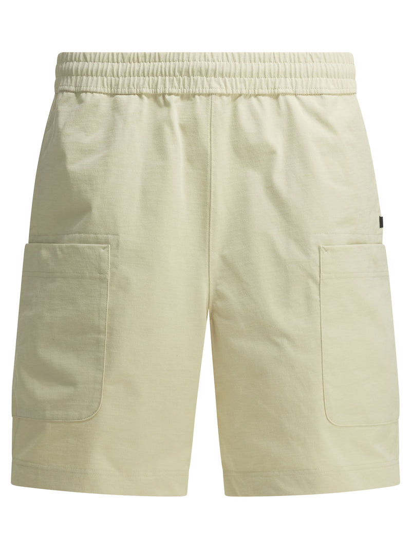 Daiwa Pier 39 Daiwa Pier 39 Tech Side Pocket Cargo Shorts White - World Class Fashion