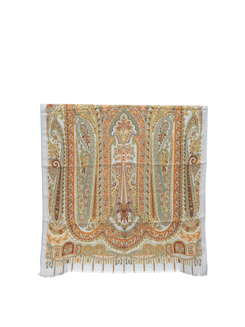 Etro Etro Cashmere and Silk Scarf Pink Women - World Class Fashion