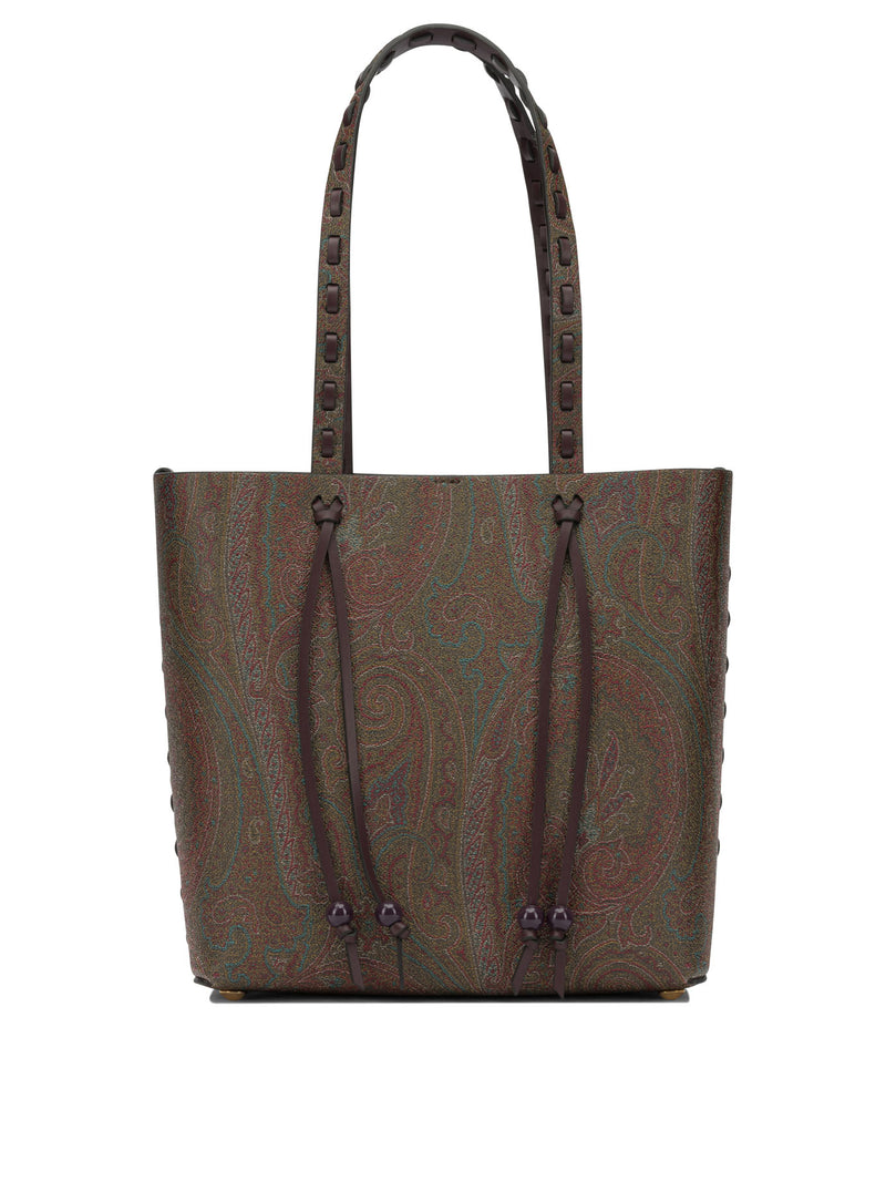 Etro Etro Essential Small Shoulder Bag Brown - World Class Fashion