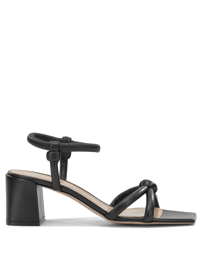 Gianvito Rossi Gianvito Rossi Juno 55mm Heeled Sandals Black - World Class Fashion