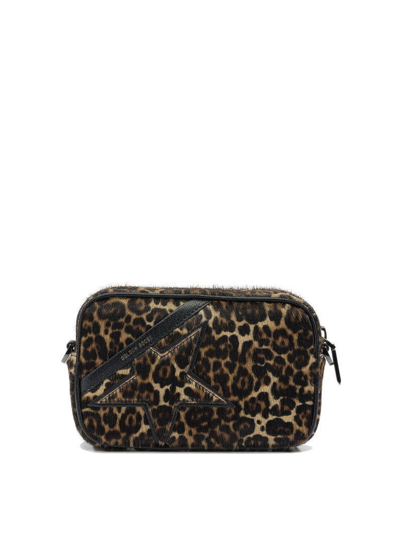 Golden Goose Golden Goose Mini Star Mini Crossbody Bag Brown - World Class Fashion