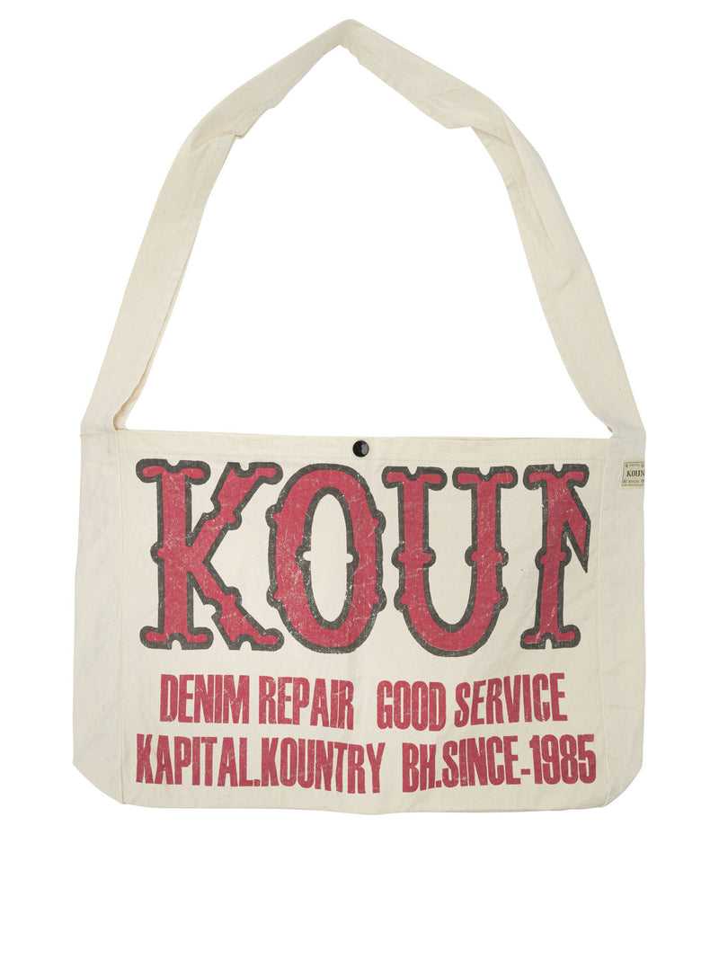 Kapital Kapital Kountry Factory Book Bag Medium Shoulder Bag - World Class Fashion