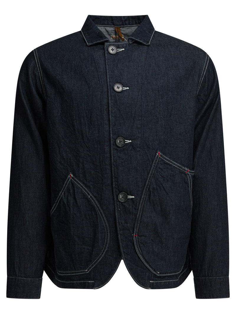 Kapital Kapital Ringoman Coverall Denim Jacket Blue - World Class Fashion