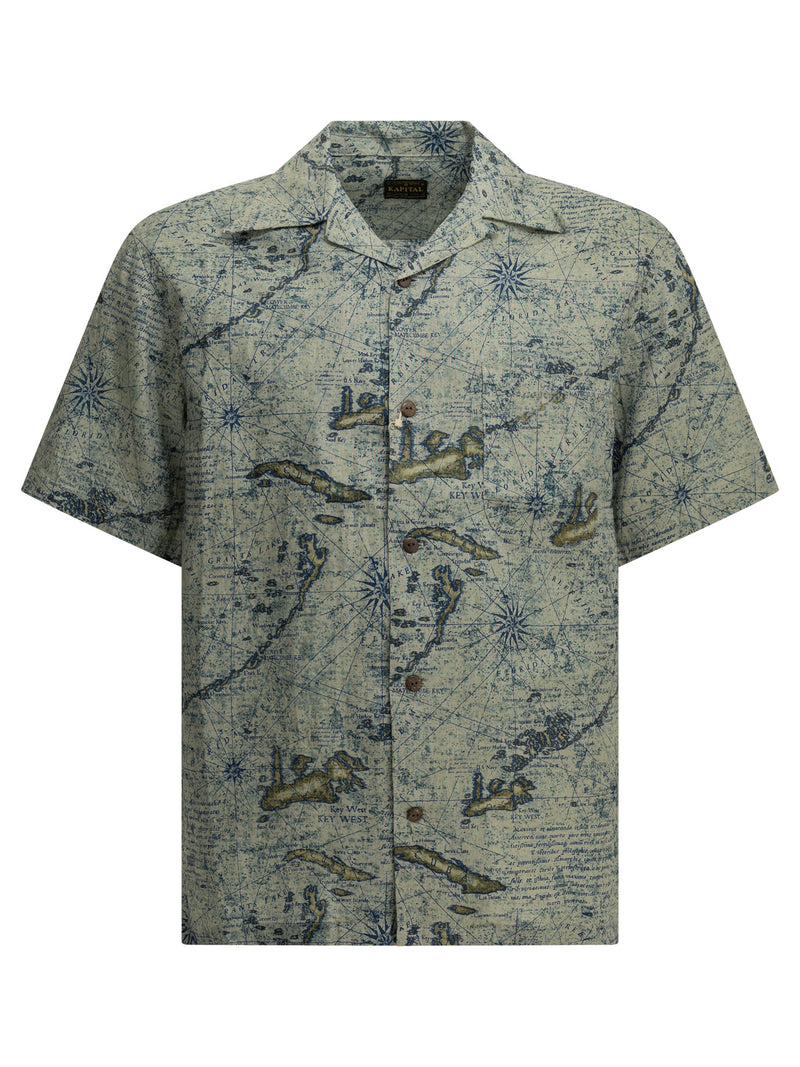 Kapital Kapital Key West Casual Shirt Blue - World Class Fashion
