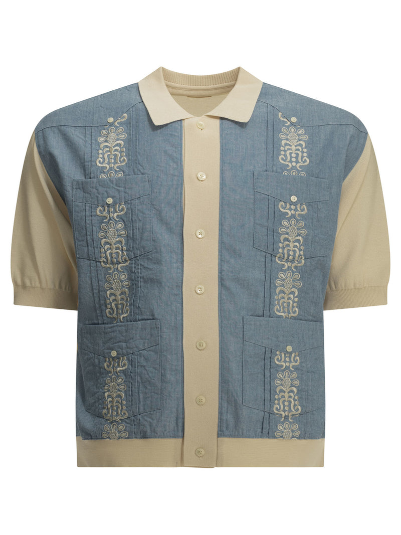 Kapital Kapital Cuba Casual Shirt Light Blue - World Class Fashion