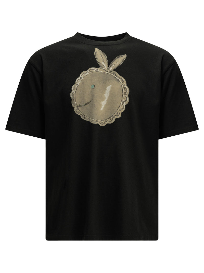 Kapital Kapital Big Concho Coneybowy Crew-neck T-shirt Black - World Class Fashion