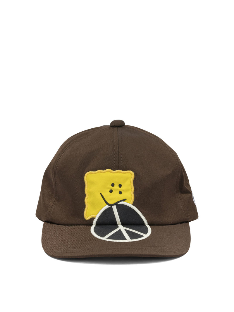 Kapital Kapital Chino Peckish Peace Baseball Cap - World Class Fashion