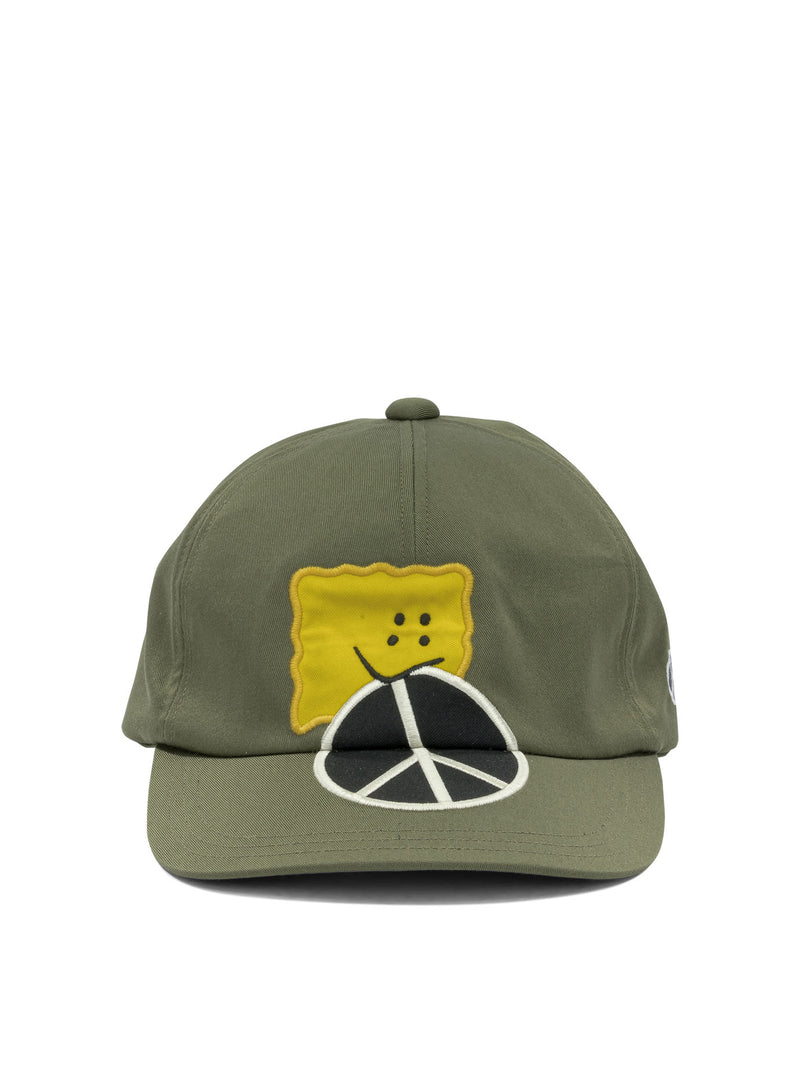 Kapital Kapital Chino Peckish Peace Baseball Cap - World Class Fashion