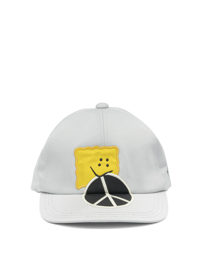 Kapital Kapital Chino Peckish Peace Baseball Cap - World Class Fashion