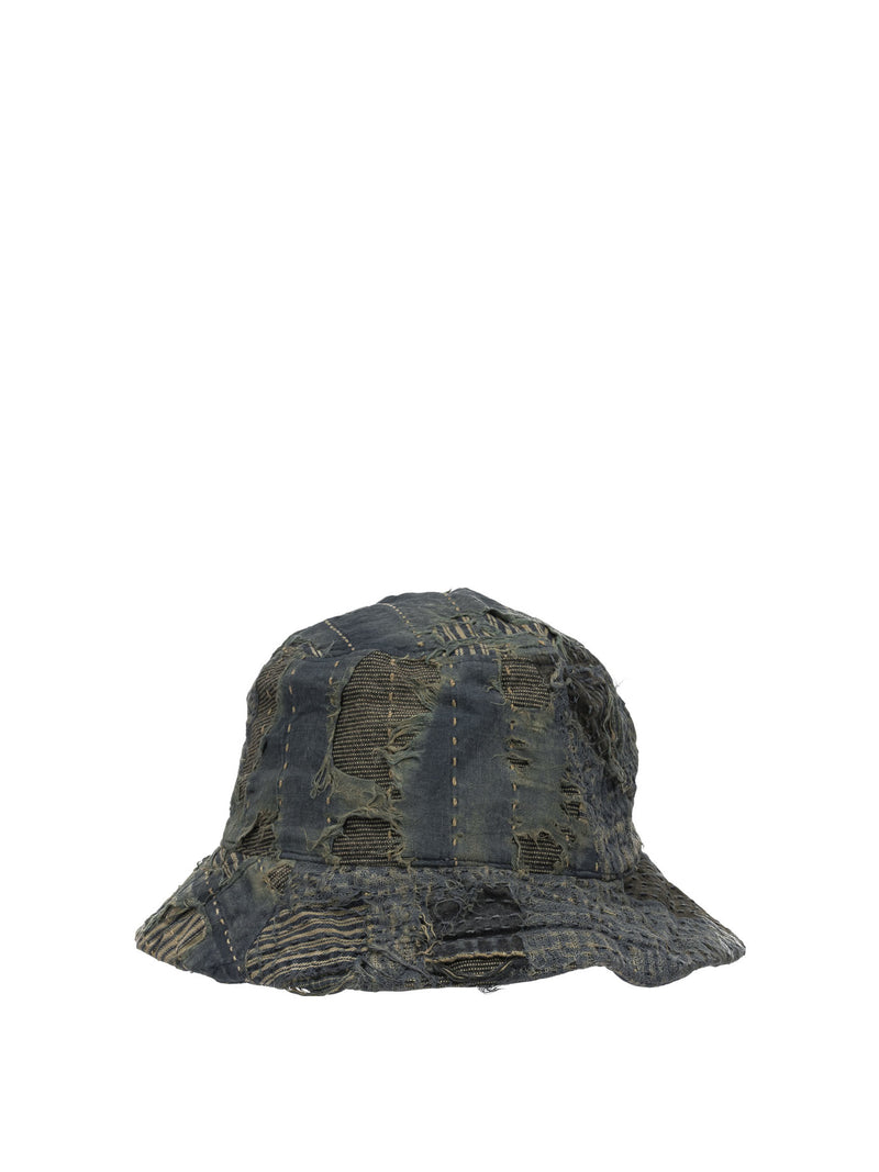 Kapital Kapital Boro Bucket Hat Blue - World Class Fashion