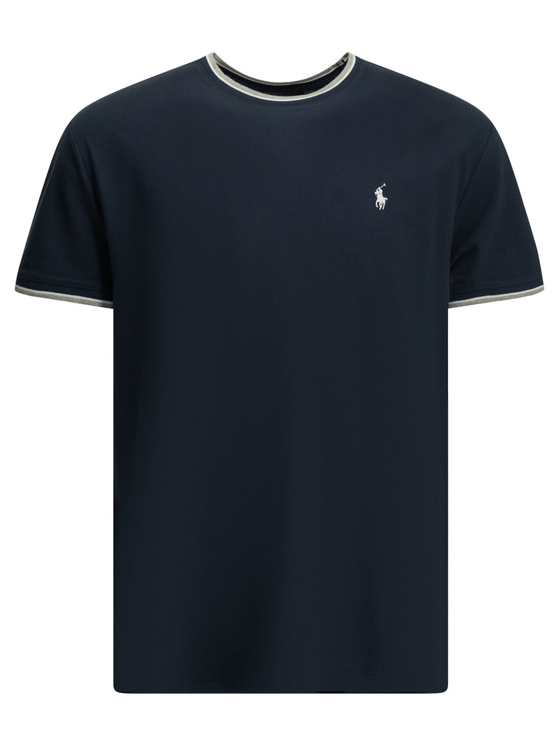 Polo Ralph Lauren Polo Ralph Lauren Crewneck T-shirt Blue Men - World Class Fashion