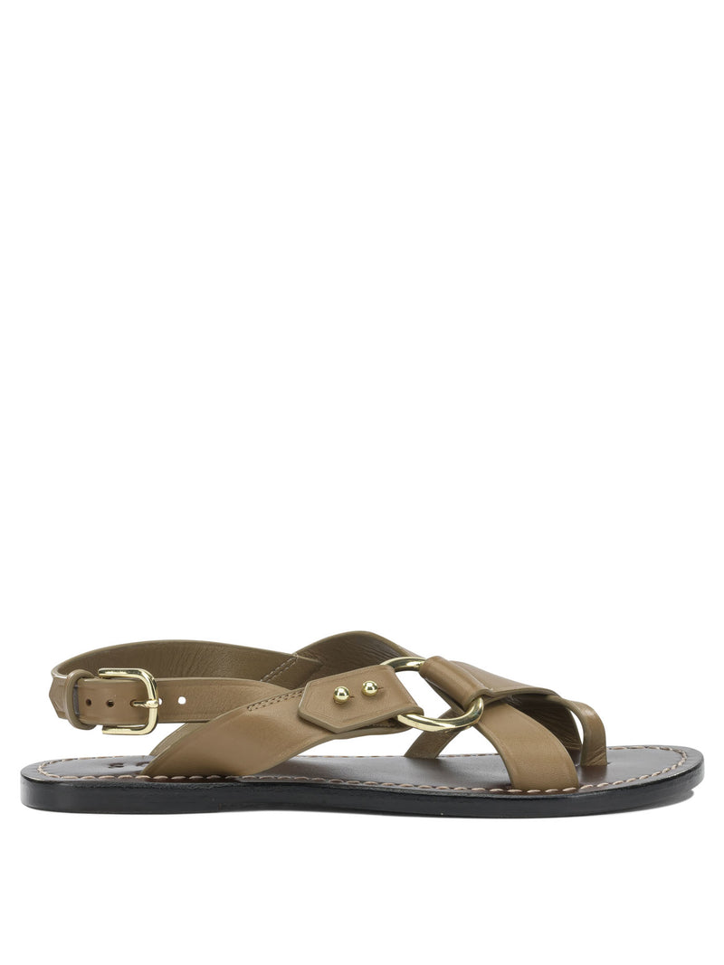 Soeur Soeur Florence Low Sandals Bronze Women - World Class Fashion