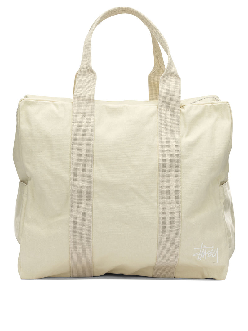 Stüssy Stüssy Bolsas de Viaje y Deporte Beige - World Class Fashion