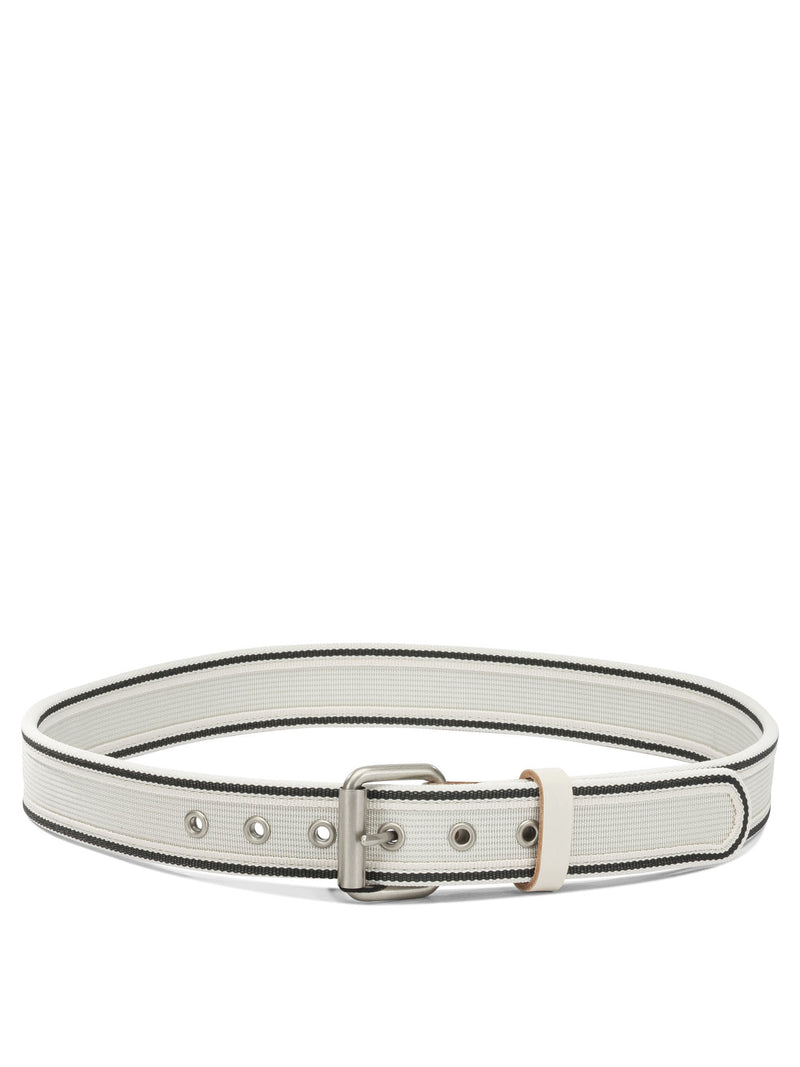 Stüssy Cinturón de nailon Stüssy blanco para hombre - World Class Fashion
