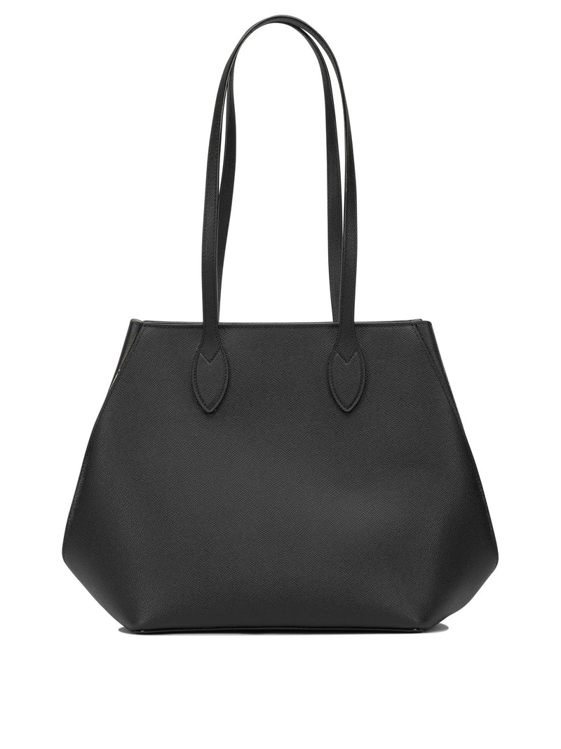 Valextra Valextra Vivi Small Shoulder Bag Black - World Class Fashion
