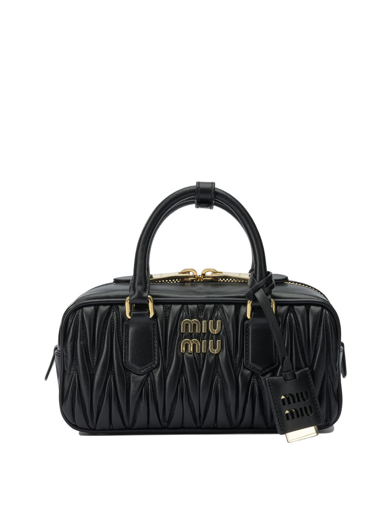 Miu Miu Miu Miu Arcadie Small Handbag Black - World Class Fashion