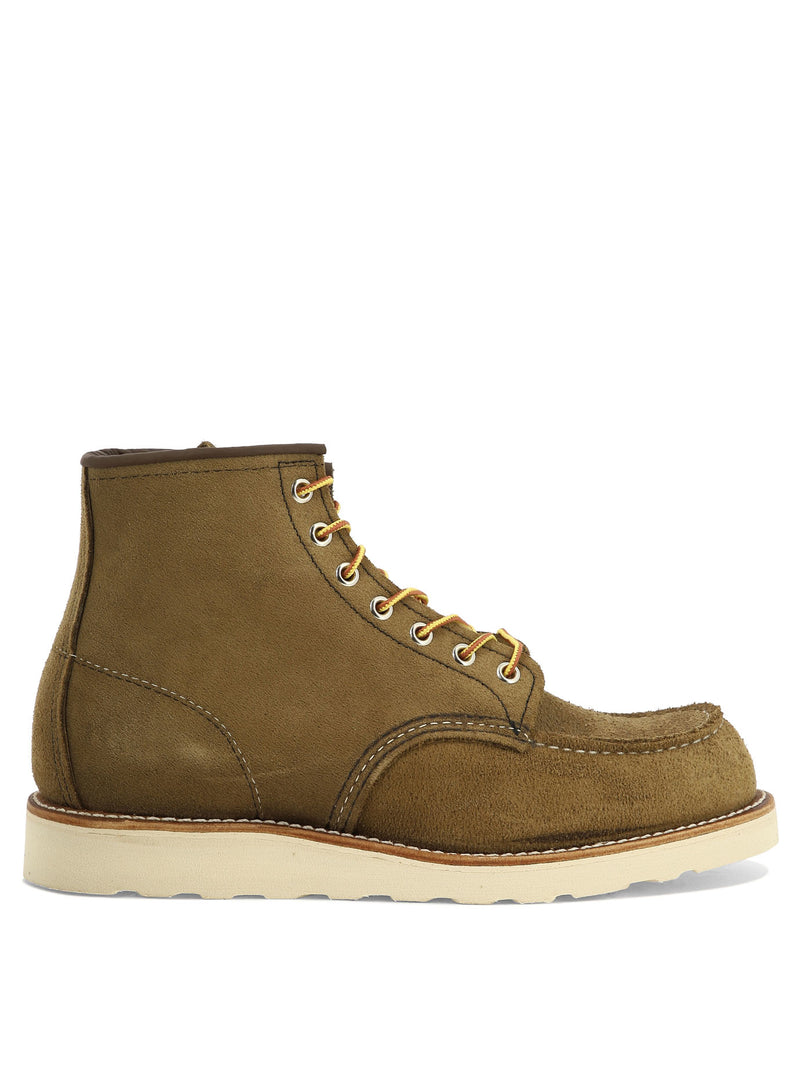 Red Wing Shoes Red Wing Shoes 6 Inch Moc Lace-Up Boots Brown Men - World Class Fashion