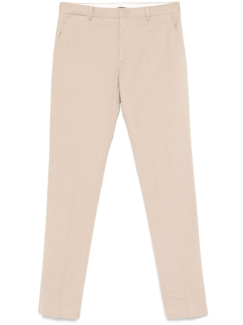 Zegna Zegna Winter Chino Pants Beige Men - World Class Fashion