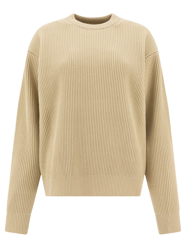 Auralee Wool Crew Neck Sweater