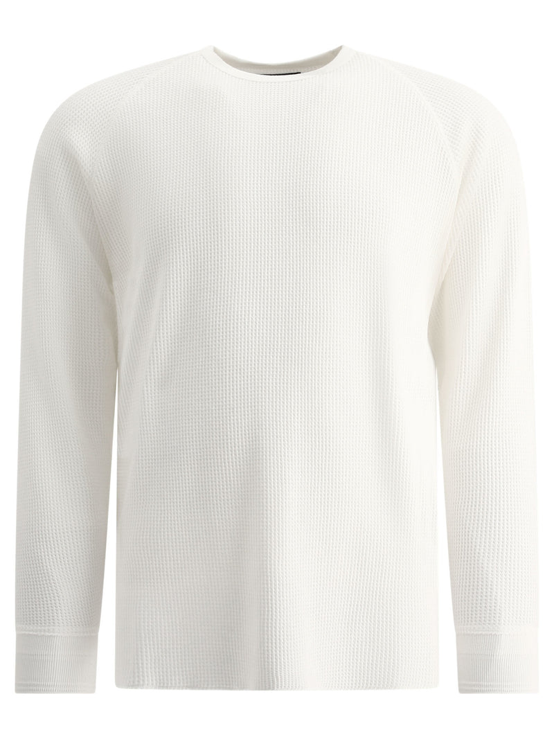 Beams Plus Camiseta térmica de cuello redondo 30 de Beams Plus - Blanco - World Class Fashion