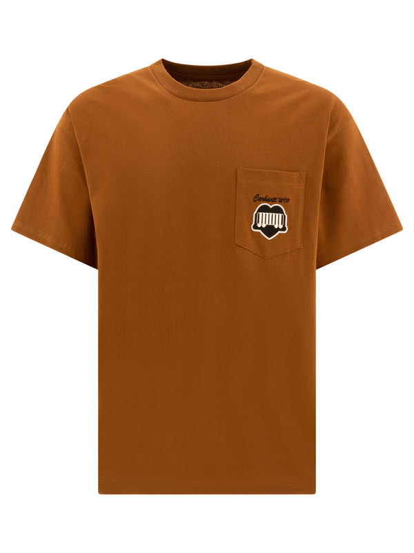 Carhartt Wip "heart Train Pocket" T-shirt