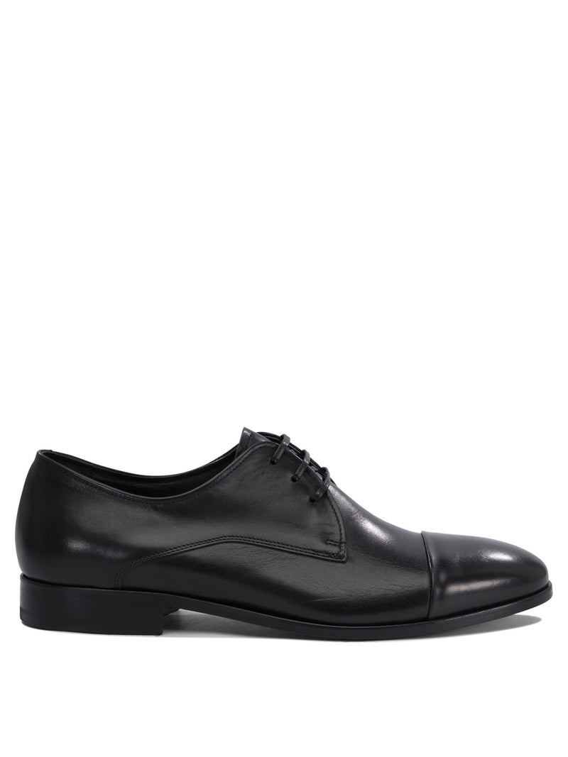 Fabi Fabi Zapatos de Cordones de Hombre Negros - World Class Fashion
