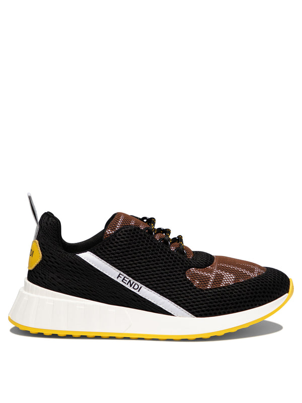 Fendi Kids "monogram" Sneakers