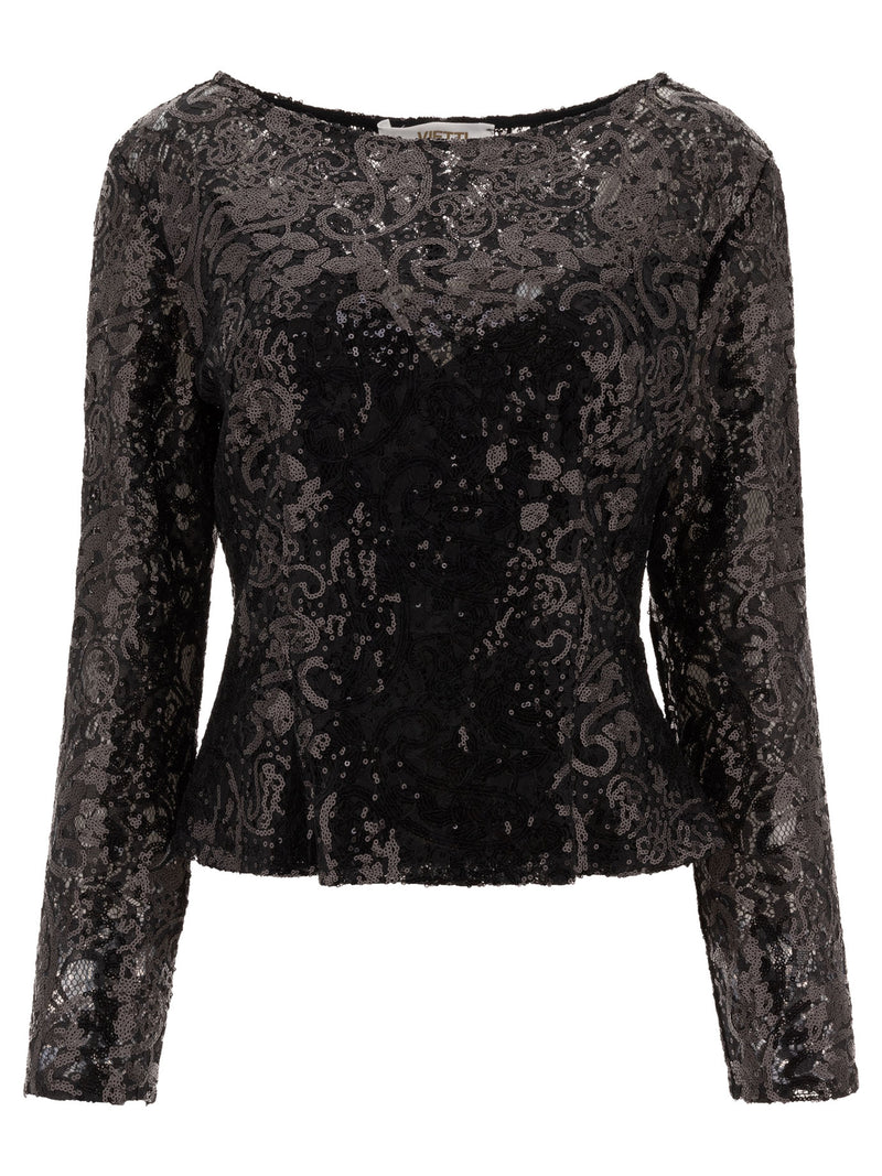 F.it F.it Women's Black Polyester Shirt - World Class Fashion