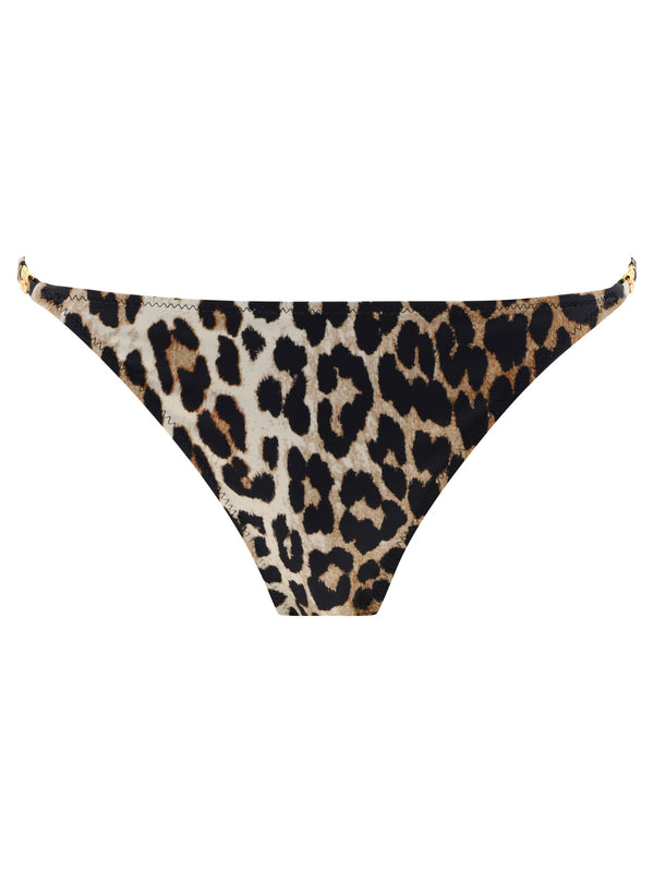 Ganni Animalier Bikini Bottom