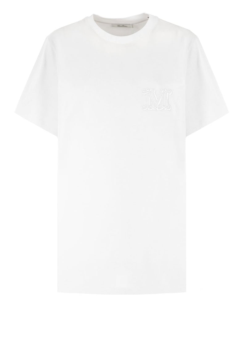 Max Mara Max Mara Cotton T-Shirt White Women - World Class Fashion