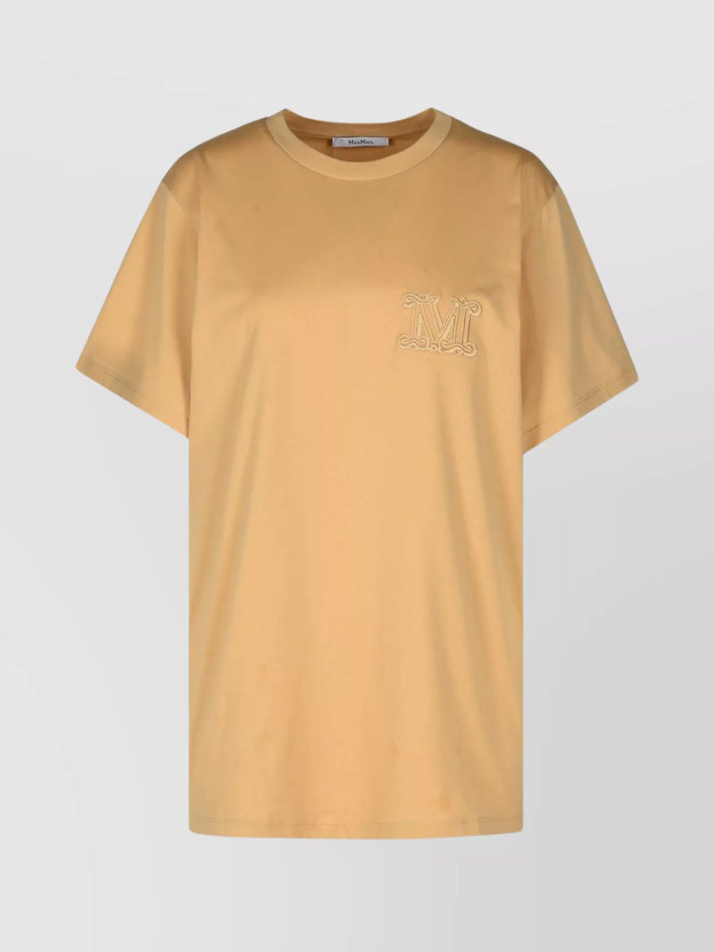 Max Mara Max Mara Cotton T-Shirt Beige Women - World Class Fashion