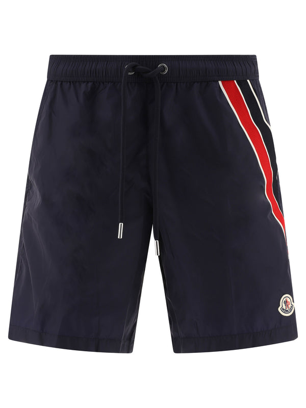 Moncler Costume With Tricolor Trim