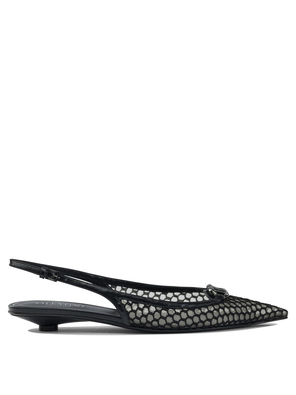 Valentino Garavani Pointed Slingback Ballet Flats 20 Mm