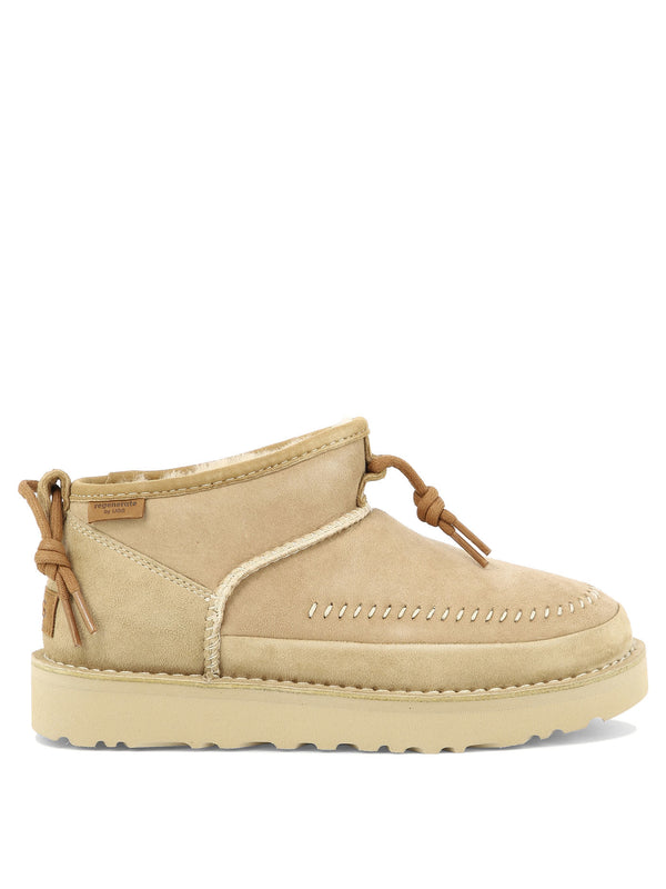 Ugg "classic Ultra Mini Crafted Regenerate" Ankle Boots