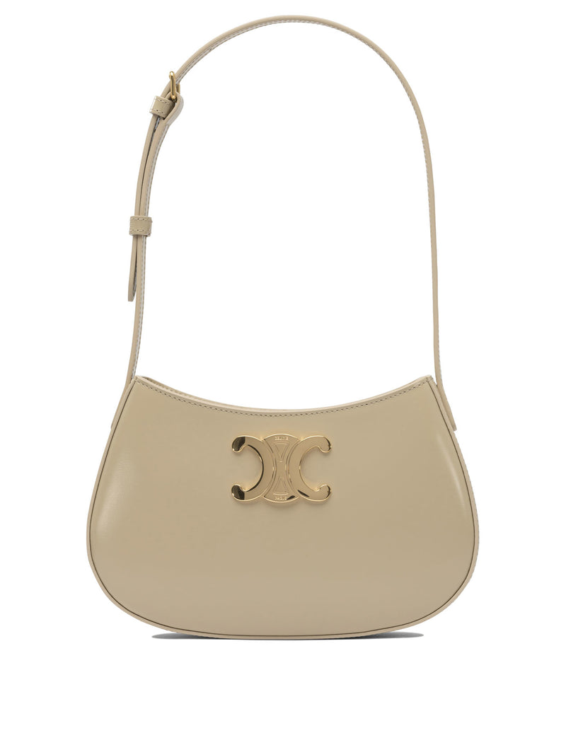 Celine Bolso de Hombro Celine Tilly Beige - World Class Fashion