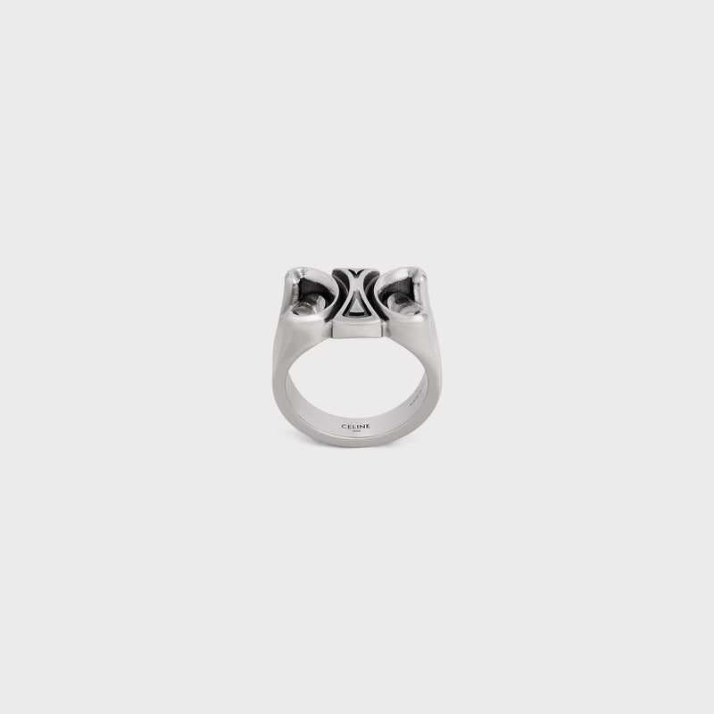 Celine Anillo Celine San Onofre para hombre de plata - World Class Fashion