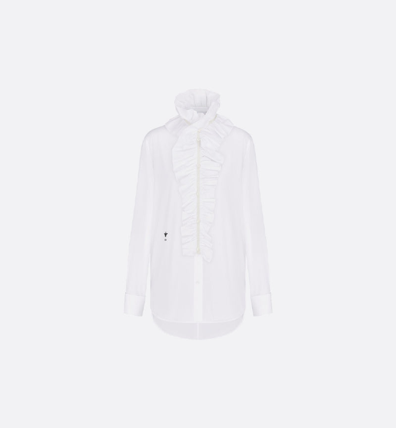 Dior Dior Removable Collar Shirt White Women - World Class Fashion
