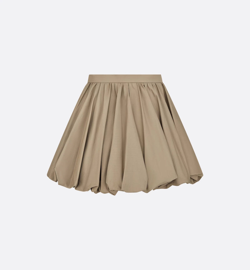 Dior Minifalda Globo Dior Beige para Mujer - World Class Fashion