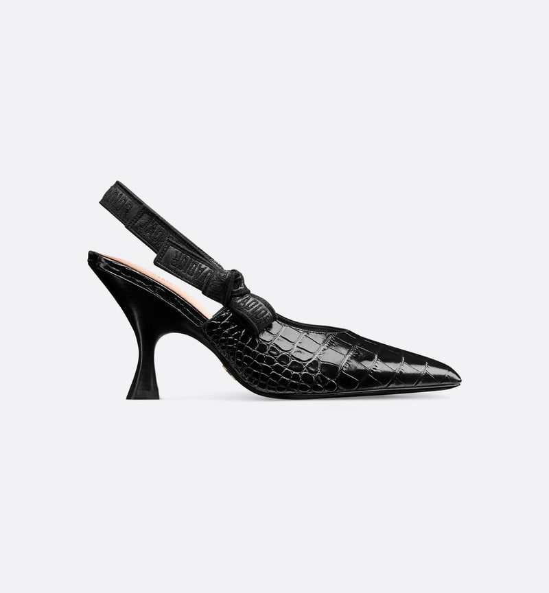 Dior Zapatos de salón Dior J'Adior con tira trasera negros para mujer - World Class Fashion