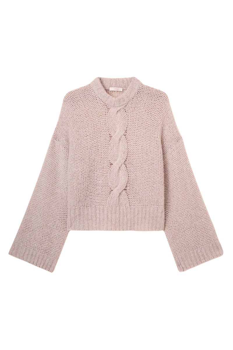 Fedeli Fedeli Diaspro Crewneck Sweater Beige - World Class Fashion