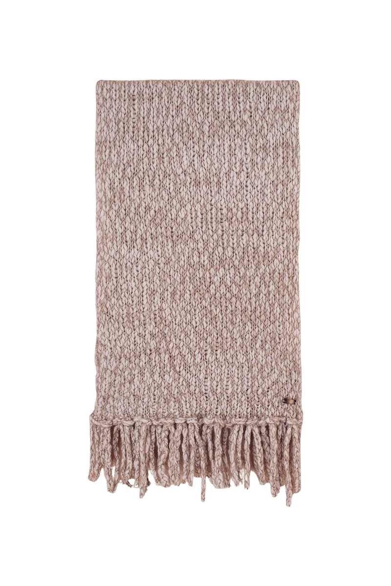 Fedeli Fedeli Beige Bubbly Scarf Wool Mohair-Silk Women - World Class Fashion