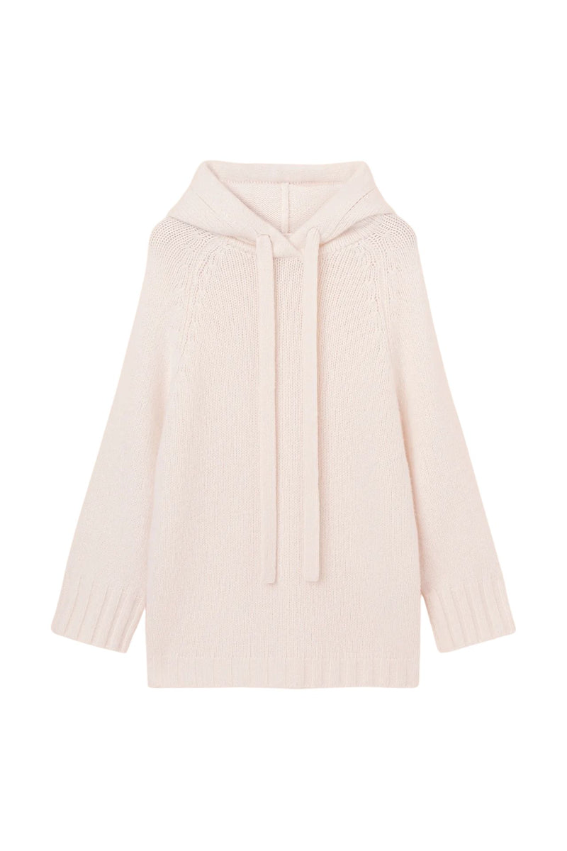 Fedeli Fedeli Cashmere Silk Hoodie White Women - World Class Fashion