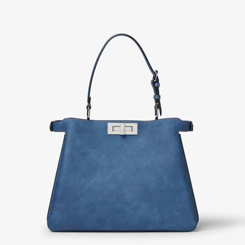 Fendi Bolso de hombro Fendi Peekaboo azul para mujer - World Class Fashion