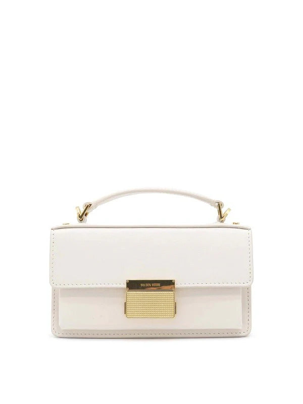 Golden Goose Bolso cruzado pequeño Golden Goose Venezia blanco - World Class Fashion