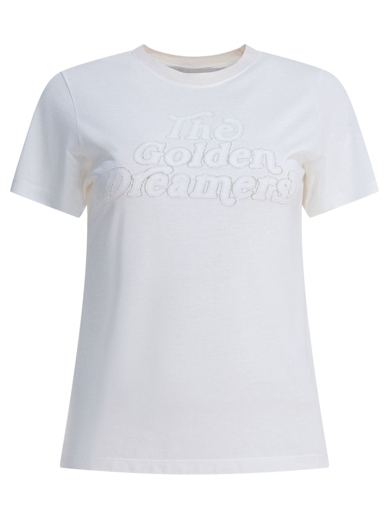 Golden Goose Golden Goose Print T-Shirt White Women - World Class Fashion