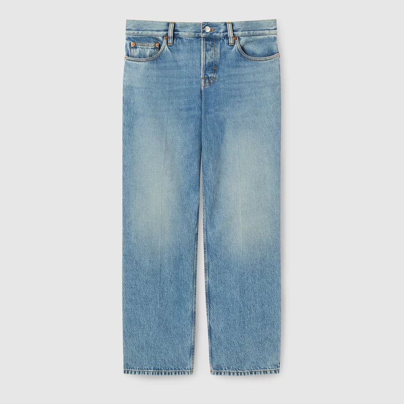 Gucci Gucci Slim Fit Jeans Light Blue Women - World Class Fashion