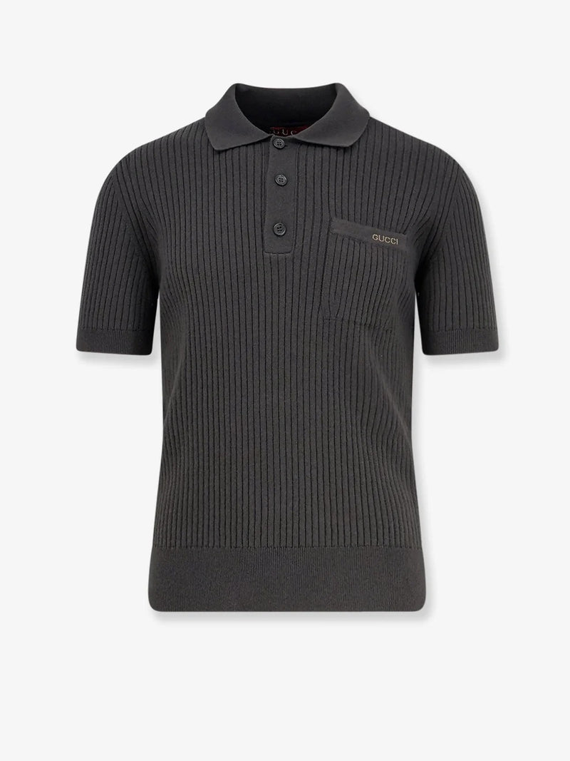 Gucci Gucci Wool and Cashmere Polo Shirt Green Men - World Class Fashion