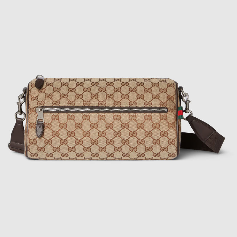 Gucci Bolso cilíndrico Gucci GG Canvas Beige - World Class Fashion