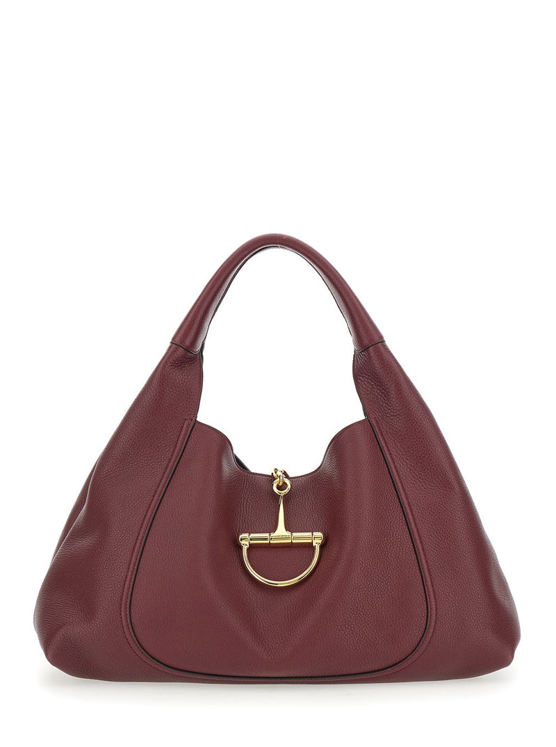 Gucci Bolso de hombro Gucci Softbit burdeos - World Class Fashion