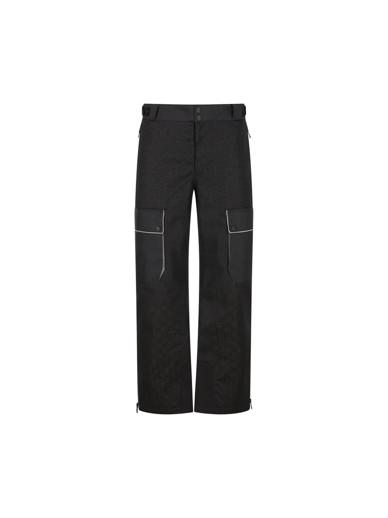 Gucci Pantalones de esquí Gucci GG negros para hombre - World Class Fashion